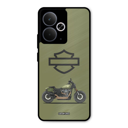 Green Superbike Realme 14T Mobile Back Cover - Car&Bike PrintShield Case