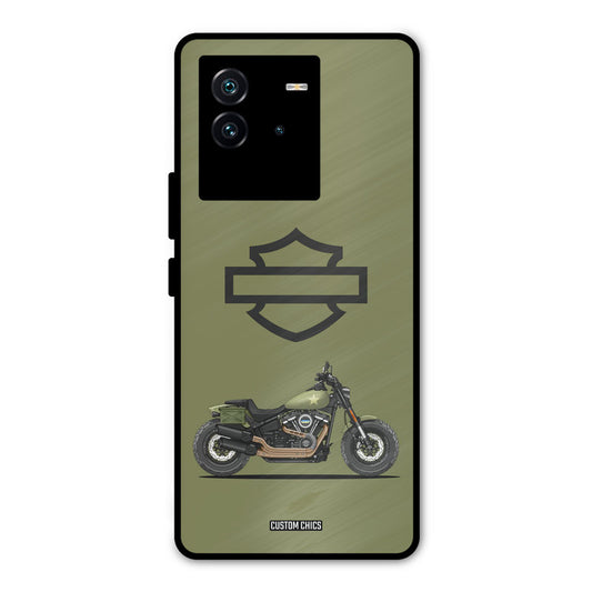 Green Superbike iQOO Neo 6 5G Mobile Back Cover - Car&Bike PrintShield Case