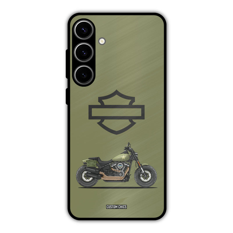Green Superbike Samsung Galaxy S24 Plus Mobile Back Cover - Car&Bike PrintShield Case