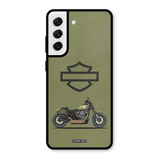 Green Superbike Samsung Galaxy S21 FE 5G Mobile Back Cover - Car&Bike PrintShield Case