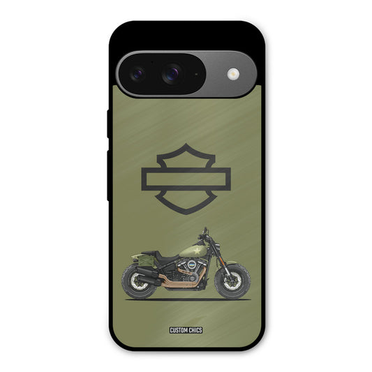 Green Superbike Google Pixel 9 Mobile Back Cover - Car&Bike PrintShield Case