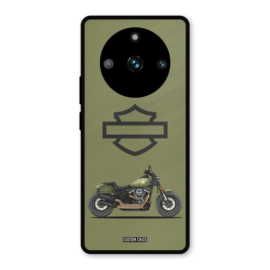 Green Superbike Realme Narzo 60 Pro Mobile Back Cover - Car&Bike PrintShield Case