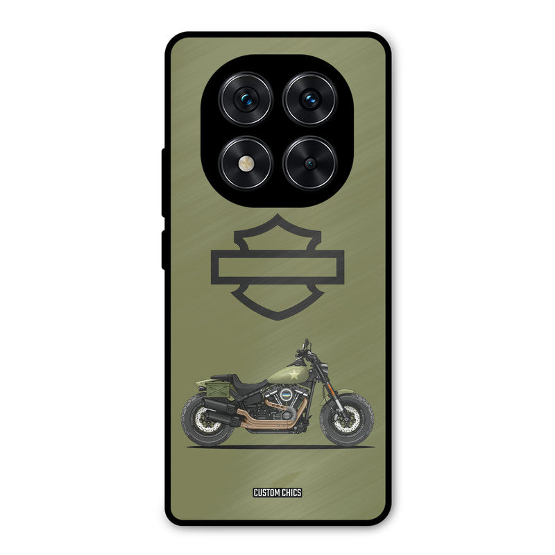 Green Superbike Redmi Note 14 Pro Mobile Back Cover - Car&Bike PrintShield Case