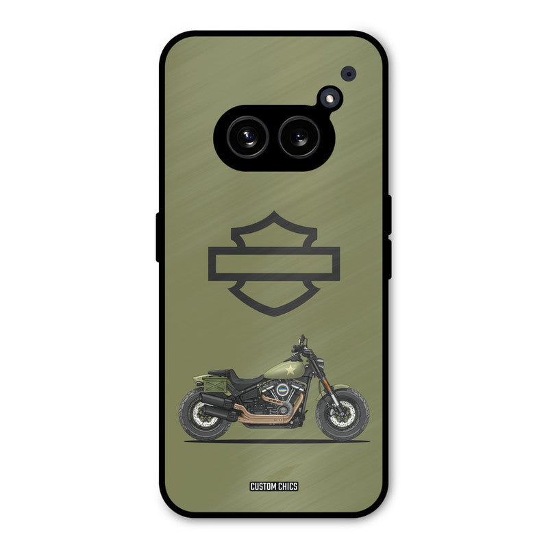 Green Superbike Nothing Phone 2a Mobile Back Cover - Car&Bike PrintShield Case