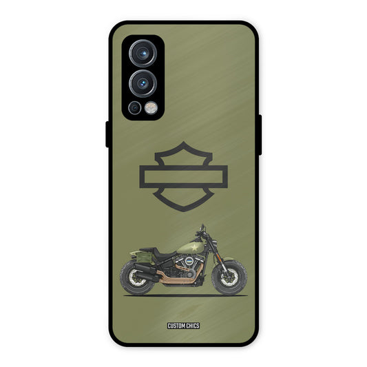 Green Superbike OnePlus Nord 2 5G Mobile Back Cover - Car&Bike PrintShield Case