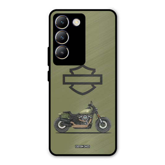 Green Superbike Vivo Y200e Mobile Back Cover - Car&Bike PrintShield Case