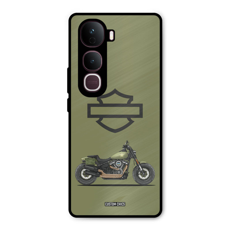 Green Superbike Vivo Y400 Pro Mobile Back Cover - Car&Bike PrintShield Case