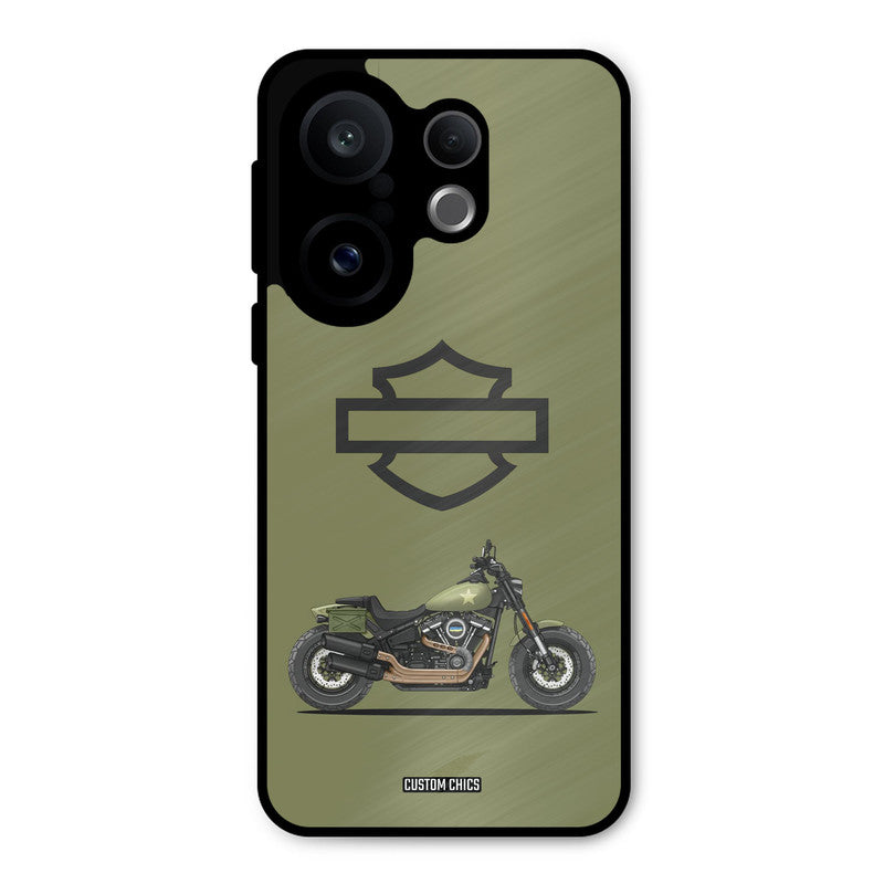 Green Superbike Vivo X200 FE Mobile Back Cover - Car&Bike PrintShield Case