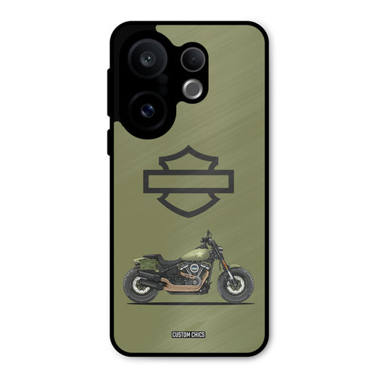 Green Superbike Vivo X200 FE Mobile Back Cover - Car&Bike PrintShield Case