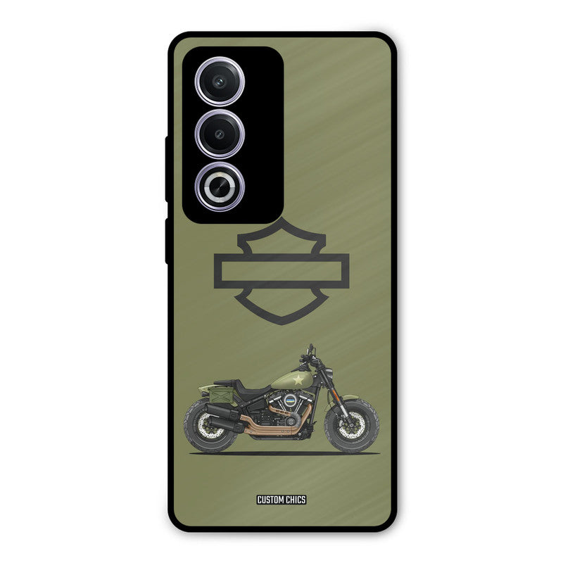 Green Superbike Oppo A3 Pro Mobile Back Cover - Car&Bike PrintShield Case