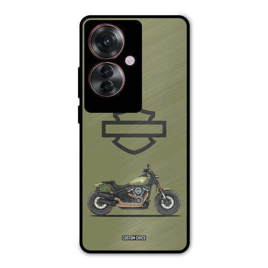 Green Superbike Oppo F25 Pro Mobile Back Cover - Car&Bike PrintShield Case