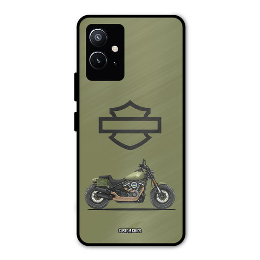 Green Superbike Vivo Y75 5G Mobile Back Cover - Car&Bike PrintShield Case