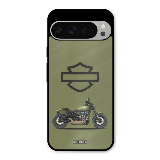Green Superbike Google Pixel 9 Pro XL Mobile Back Cover - Car&Bike PrintShield Case