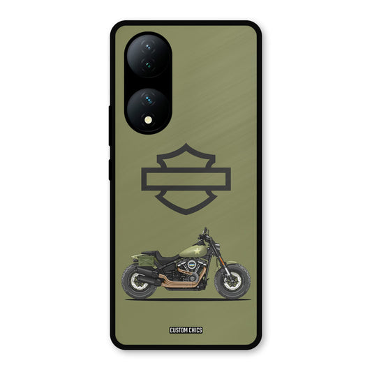 Green Superbike Vivo Y100 Mobile Back Cover - Car&Bike PrintShield Case