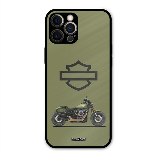 Green Superbike iPhone 12 Pro Max Mobile Back Cover - Car&Bike PrintShield Case