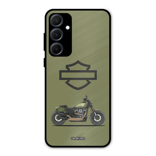 Green Superbike Samsung Galaxy A35 5G Mobile Back Cover - Car&Bike PrintShield Case
