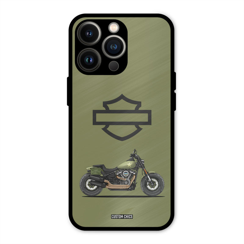 Green Superbike iPhone 13 Pro Mobile Back Cover - Car&Bike PrintShield Case