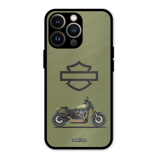 Green Superbike iPhone 13 Pro Mobile Back Cover - Car&Bike PrintShield Case
