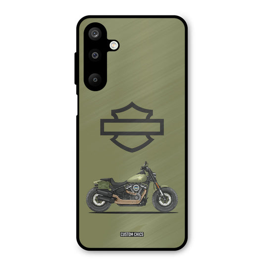 Green Superbike Samsung Galaxy M16 Mobile Back Cover - Car&Bike PrintShield Case