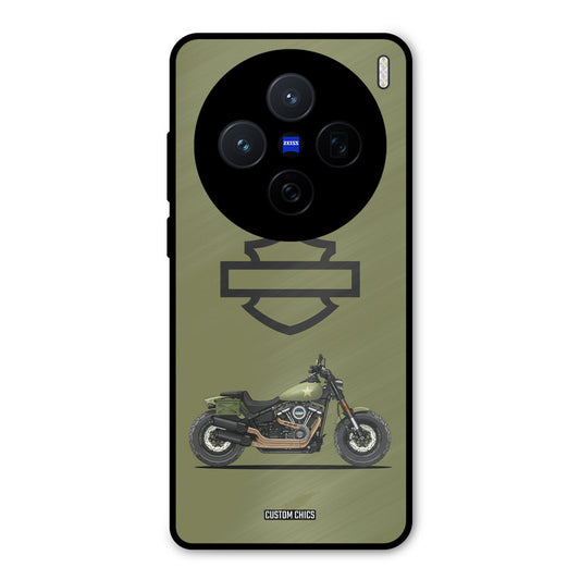 Green Superbike Vivo X200 Mobile Back Cover - Car&Bike PrintShield Case