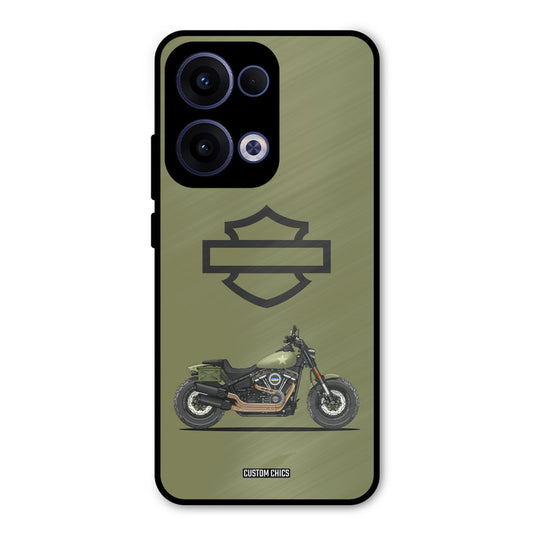 Green Superbike Oppo Reno 13 5G Mobile Back Cover - Car&Bike PrintShield Case