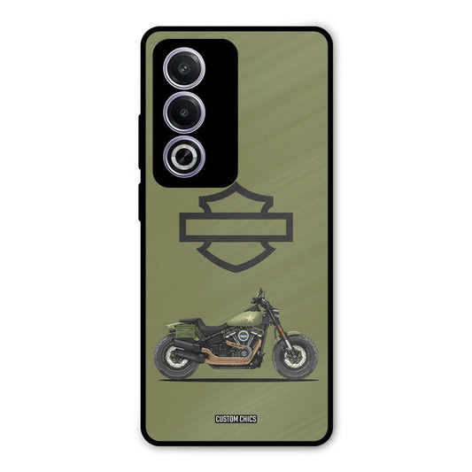 Green Superbike Oppo K12x Mobile Back Cover - Car&Bike PrintShield Case