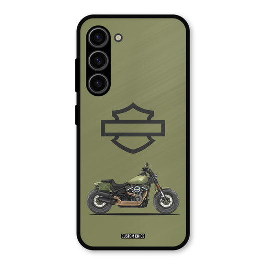 Green Superbike Samsung Galaxy S23 Mobile Back Cover - Car&Bike PrintShield Case