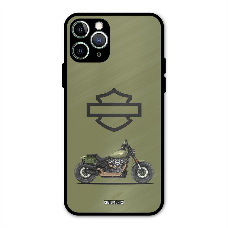 Green Superbike iPhone 11 Pro Max Mobile Back Cover - Car&Bike PrintShield Case