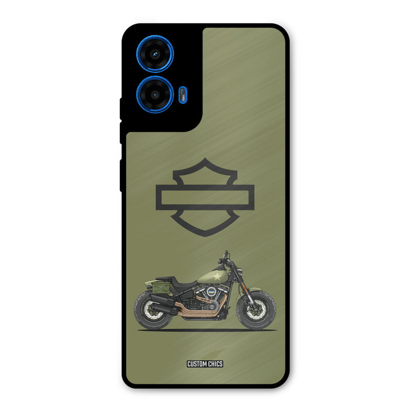 Green Superbike Moto G45 Mobile Back Cover - Car&Bike PrintShield Case