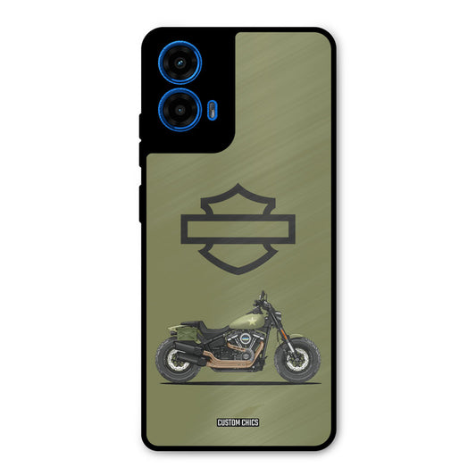 Green Superbike Moto G45 Mobile Back Cover - Car&Bike PrintShield Case