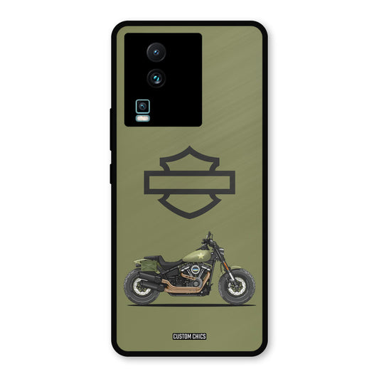 Green Superbike IQOO Neo 7 Pro Mobile Back Cover - Car&Bike PrintShield Case