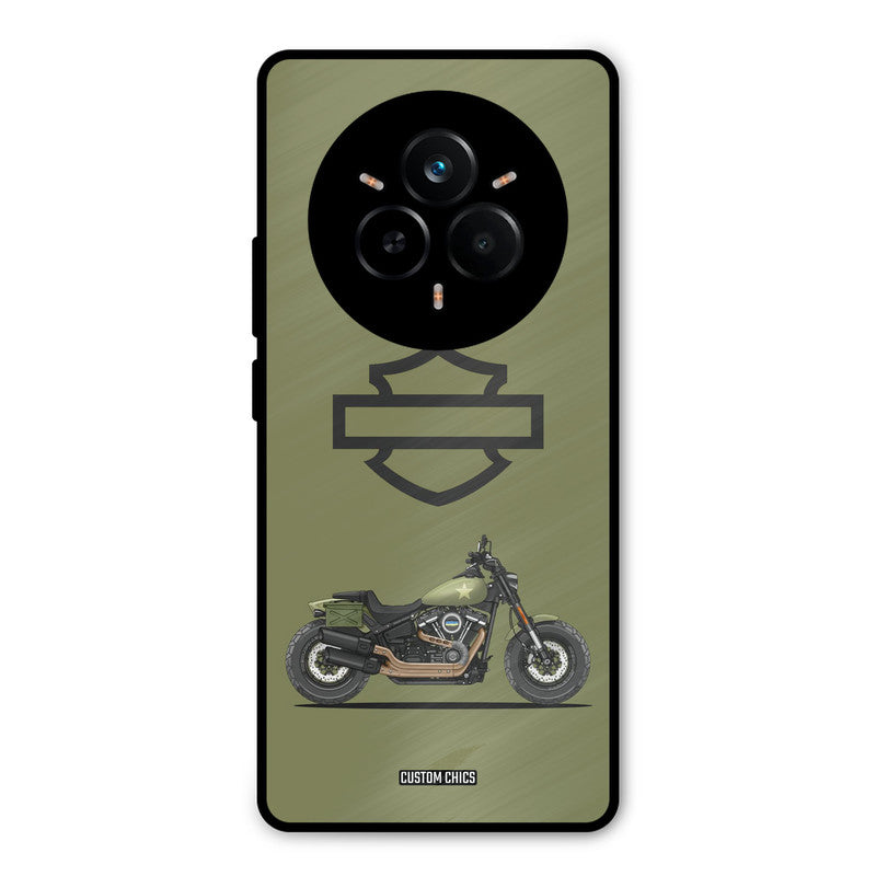Green Superbike Realme 14 Pro Plus Mobile Back Cover - Car&Bike PrintShield Case