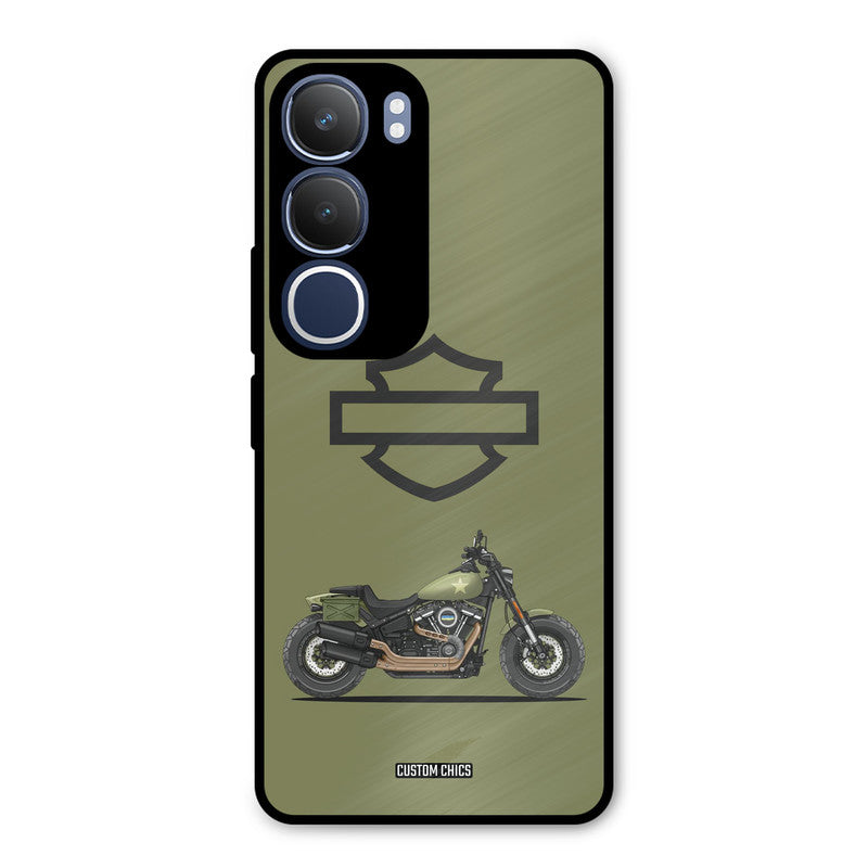 Green Superbike Vivo Y29 Mobile Back Cover - Car&Bike PrintShield Case