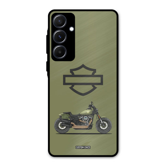 Green Superbike Samsung Galaxy A55 5G Mobile Back Cover - Car&Bike PrintShield Case