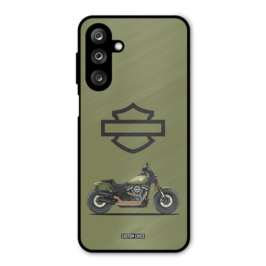 Green Superbike Samsung Galaxy M36 Mobile Back Cover - Car&Bike PrintShield Case