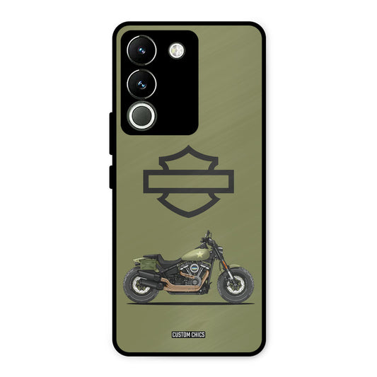 Green Superbike Vivo Y200 Mobile Back Cover - Car&Bike PrintShield Case