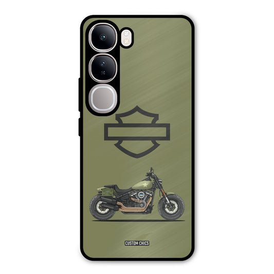Green Superbike Vivo Y300 Mobile Back Cover - Car&Bike PrintShield Case