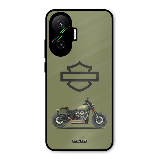Green Superbike Poco F7 5G Mobile Back Cover - Car&Bike PrintShield Case