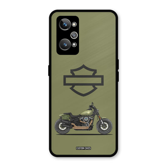 Green Superbike Realme GT Neo 2 Mobile Back Cover - Car&Bike PrintShield Case