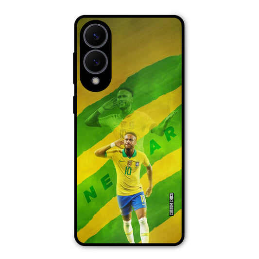 Green Yellow Neymar Samsung Galaxy S25 Edge Mobile Back Cover - Sports PrintShield Case