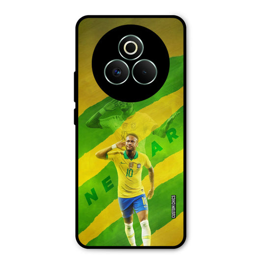 Green Yellow Neymar Realme P3 Pro 5G Mobile Back Cover - Sports PrintShield Case