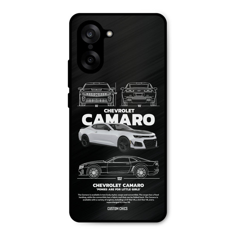 Grey Camaro Oneplus Nord CE5 Mobile Back Cover - Car&Bike PrintShield Case