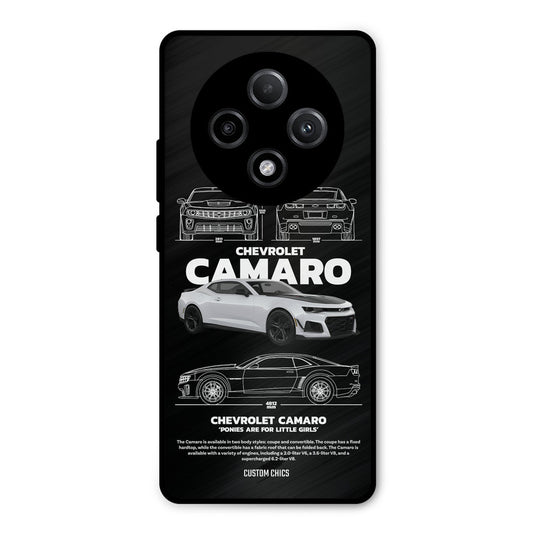 Grey Camaro Oppo F27 Pro Plus 5G Mobile Back Cover - Car&Bike PrintShield Case