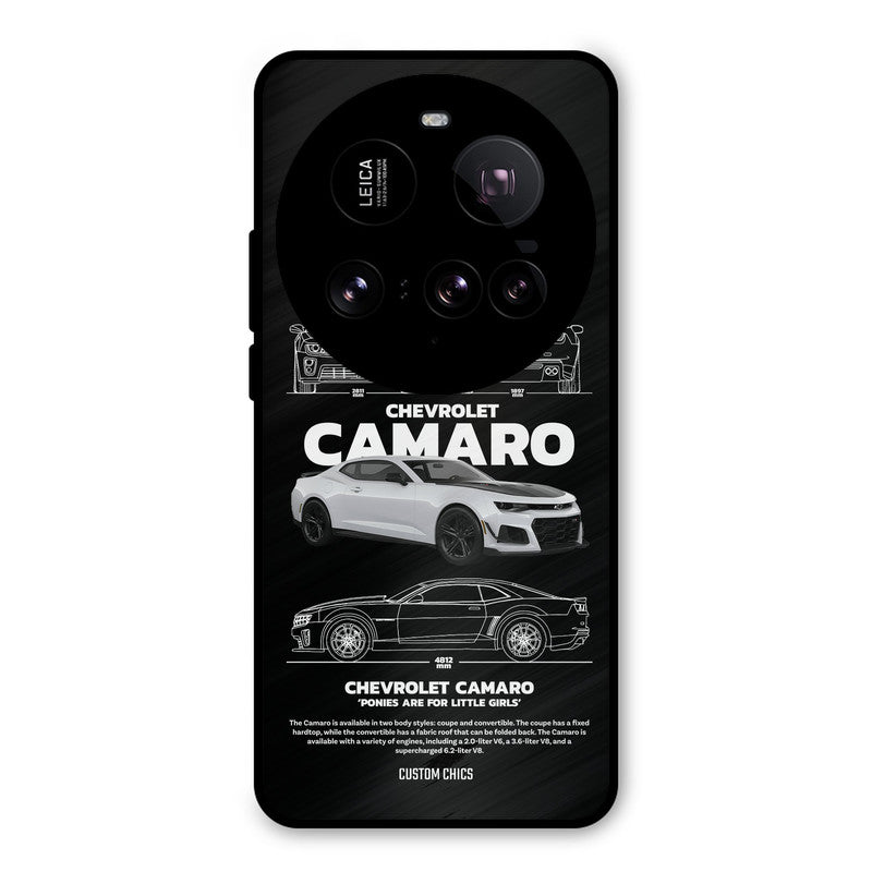 Grey Camaro Xiaomi Mi 15 Ultra Mobile Back Cover - Car&Bike PrintShield Case