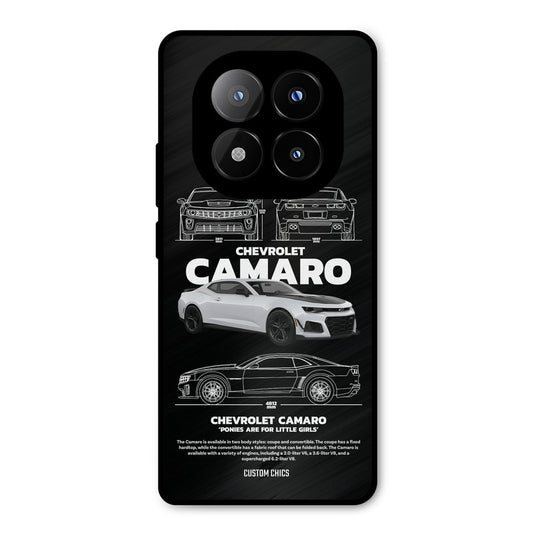 Grey Camaro Redmi Note 14 Pro Plus 5G Mobile Back Cover - Car&Bike PrintShield Case
