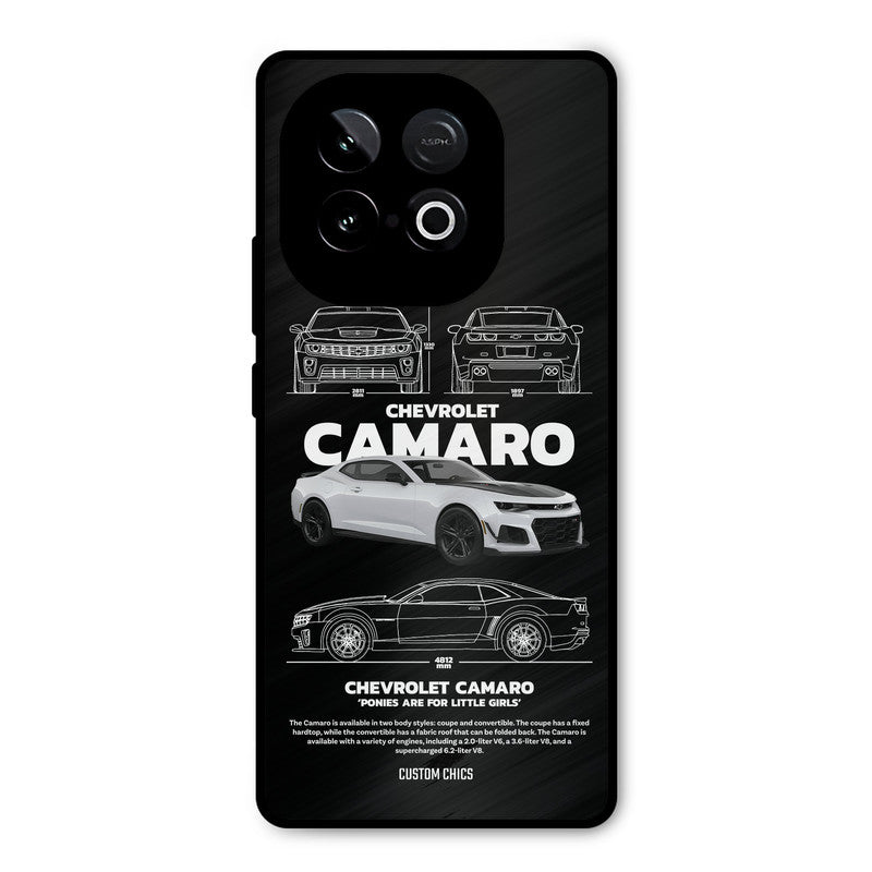 Grey Camaro iQOO Neo 10 Mobile Back Cover - Car&Bike PrintShield Case