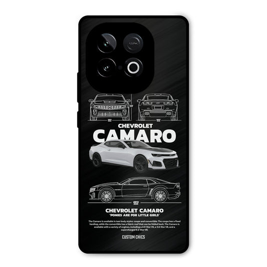 Grey Camaro iQOO Neo 10 Mobile Back Cover - Car&Bike PrintShield Case