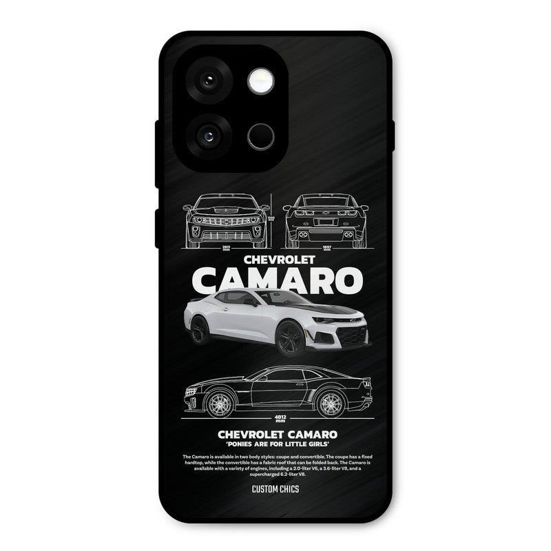 Grey Camaro Oneplus 13s Mobile Back Cover - Car&Bike PrintShield Case