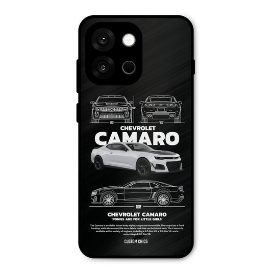 Grey Camaro Oneplus 13s Mobile Back Cover - Car&Bike PrintShield Case
