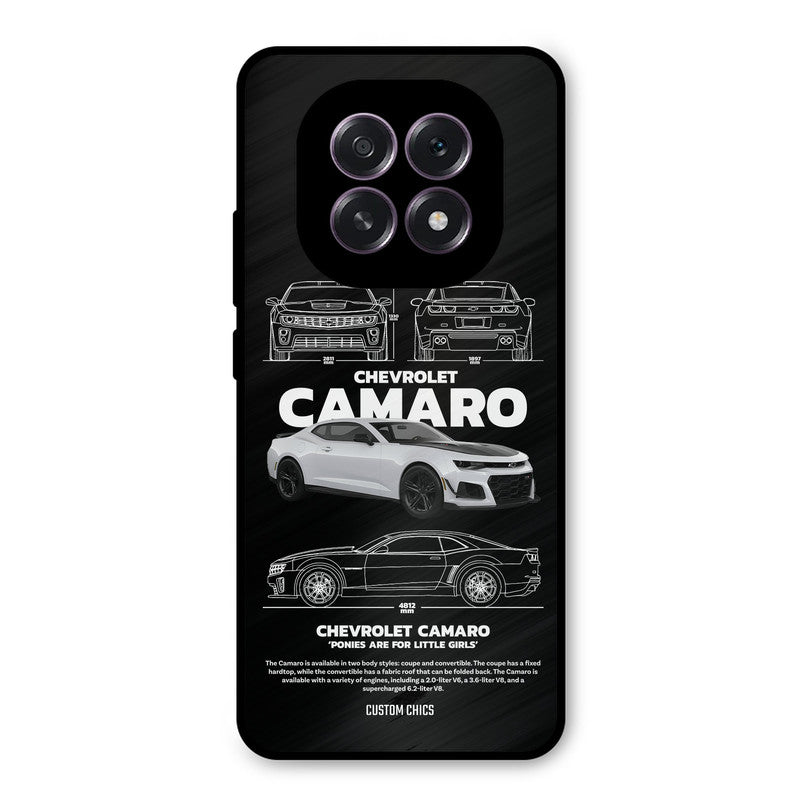 Grey Camaro Oppo F29 Mobile Back Cover - Car&Bike PrintShield Case